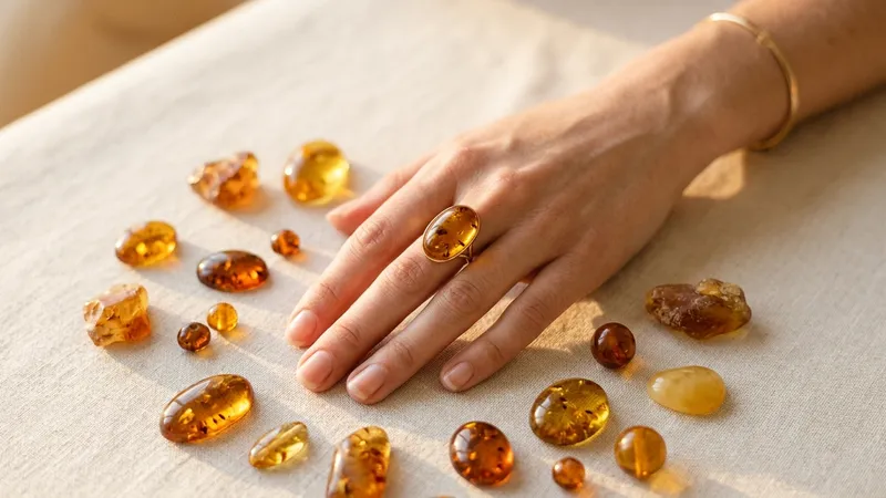 Bague en ambre femme : comment choisir la bonne ?